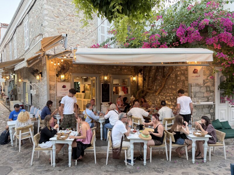 PlanetSKI in the summer, Hydra in Greece. Image © PlanetSKI